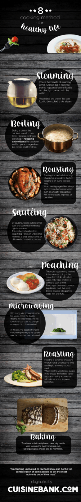 top 8 cooking methods