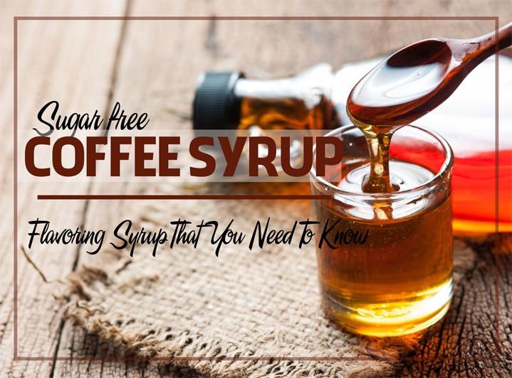 sugar free coffee syrup
