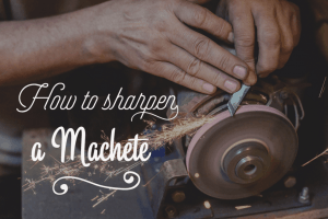 A Complete Guide On How To Sharpen A Machete