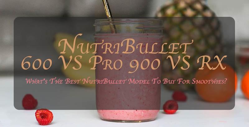 Can You Put Ice In A Nutribullet 600 Nutribullet 600 Vs Pro 900 Vs Nutri Bullet Rx Reviews And Comparison