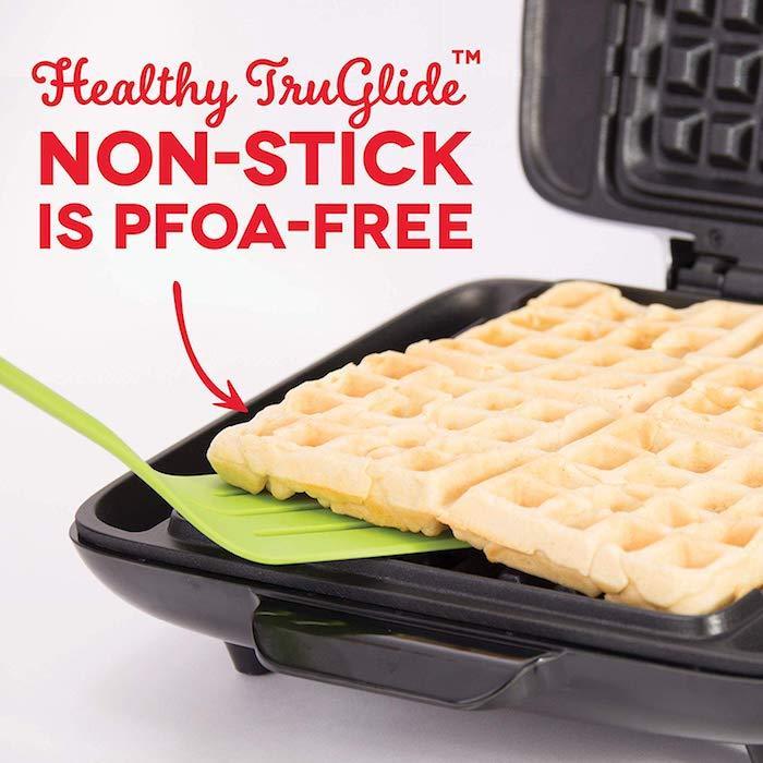 Dash No Mess Waffle Maker Non-Stick Coating