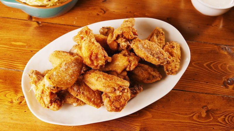 Healthy Fried Chicken Wings